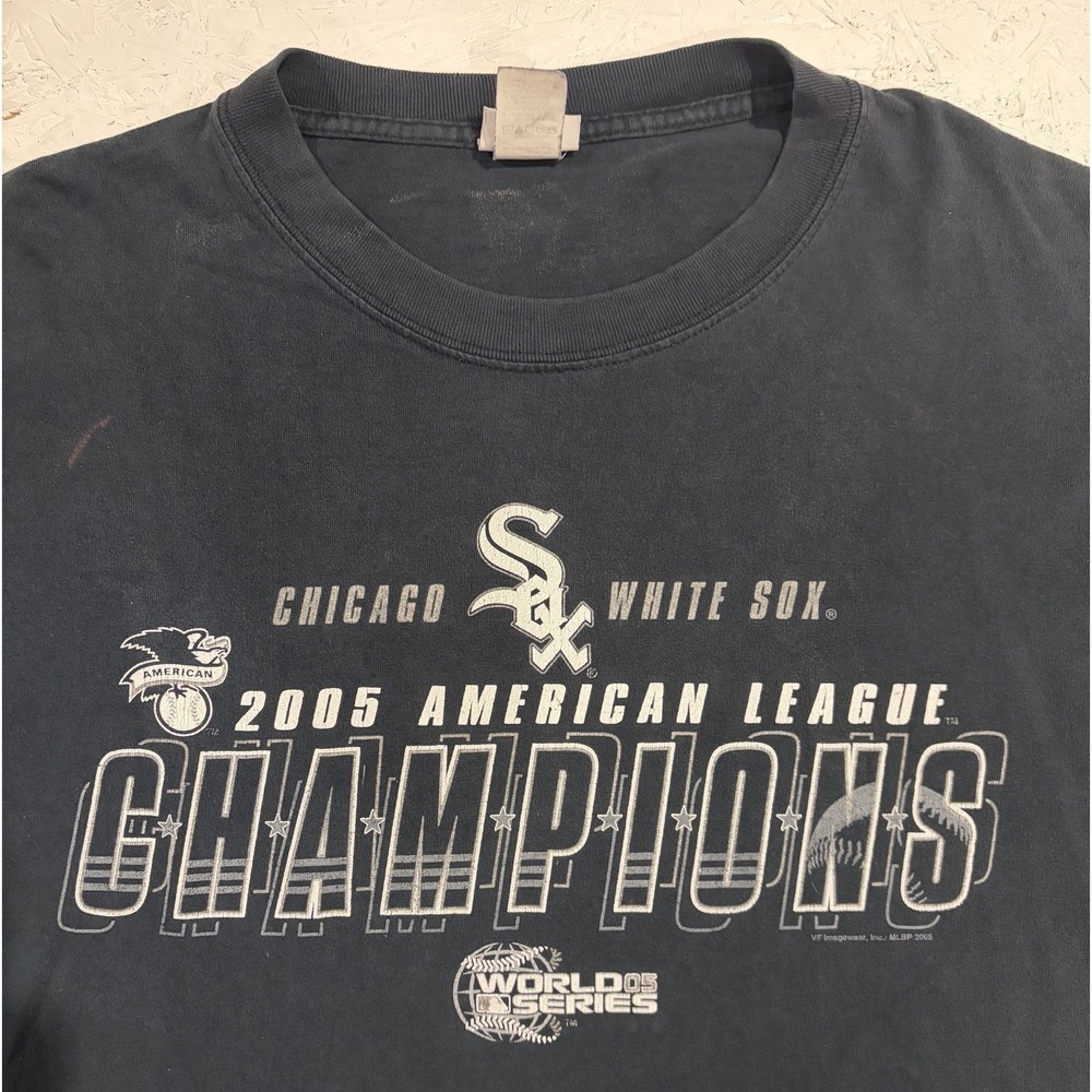 Vintage Chicago White Sox 2005 World Series Champions T-Shirt Mens Large - Picture 6 of 10